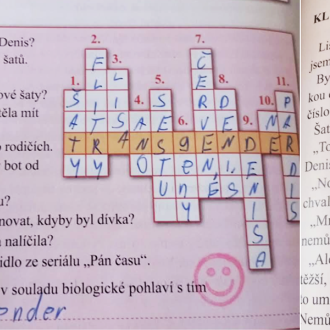Děti by neměly být v rámci vzdělávání indoktrinovány transgenderovou ideologií