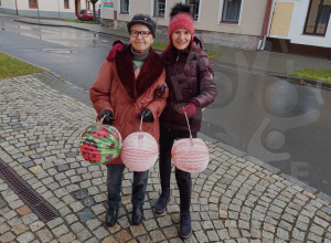 Kašperské hory Family Pride  2023 Lampionový průvod za tradiční rodinné hodnoty