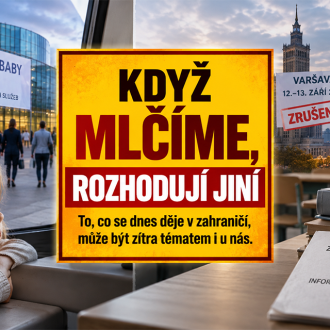 Když mlčíme, rozhodují jiní Když mlčíme, rozhodují jiní - titulní vizuál článku o rodičovských právech, Berlínu, Varšavě a Itálii.