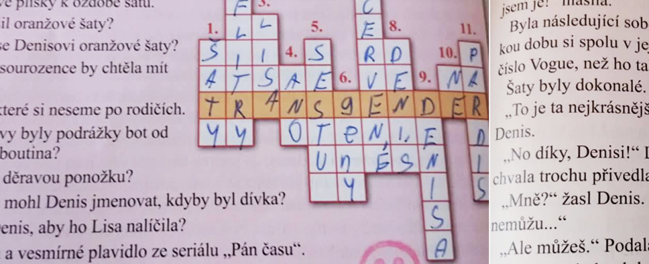 Děti by neměly být v rámci vzdělávání indoktrinovány transgenderovou ideologií