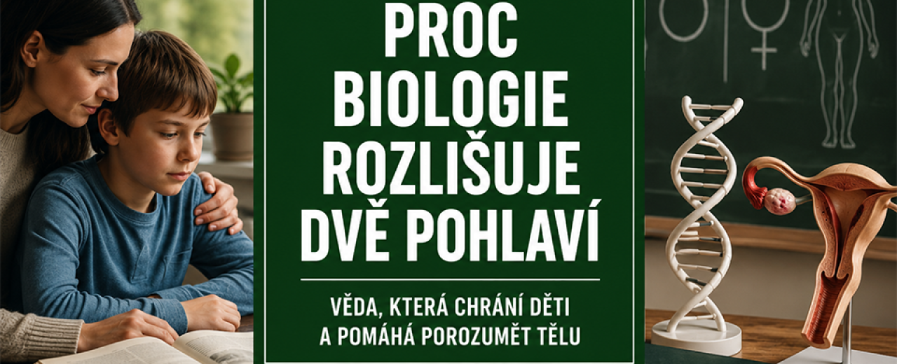 Proč biologie rozlišuje dvě pohlaví
